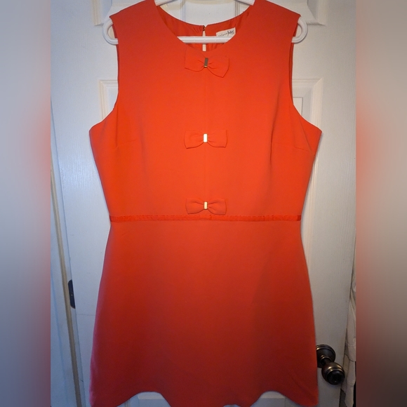 Coral Madeline Dress - Picture 1 of 4